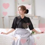 大きなリボンボウタイブラウス夢展望