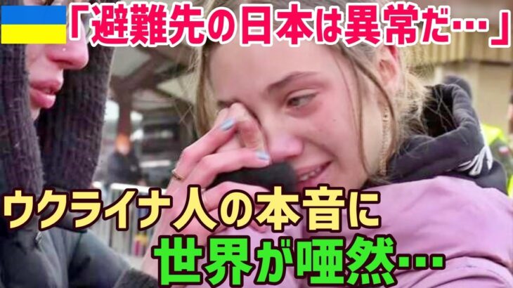 【海外の反応】「日本人は異常だわ…」 避難先の日本で暮らすウクライナ人女性の本音が海外で話題に【俺たちのJAPAN】