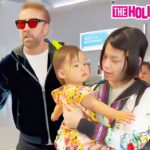 Nicolas Cage, Wife Riko Shibata & Daughter August Cage Talk ‘The Surfer’ Movie In Perth, Australia