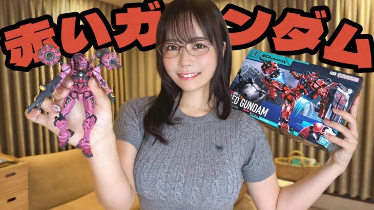 【ガンプラ】狂気の赤いガンダムを本気で作ってみたら異常だった……【GQuuuuuuX】